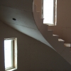 Kelowna, B.C. - Framed Spiral Staircase (Two Floors) Drywalled