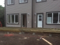 Edmonton, Alberta - Pressure Treated Wood Decking (During)